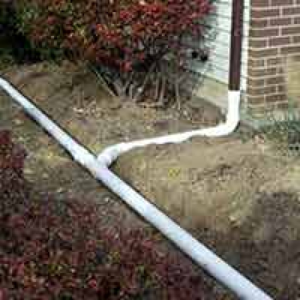 downspoutdrainage Wilson's Landscaping Services