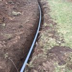 water drainage away from house