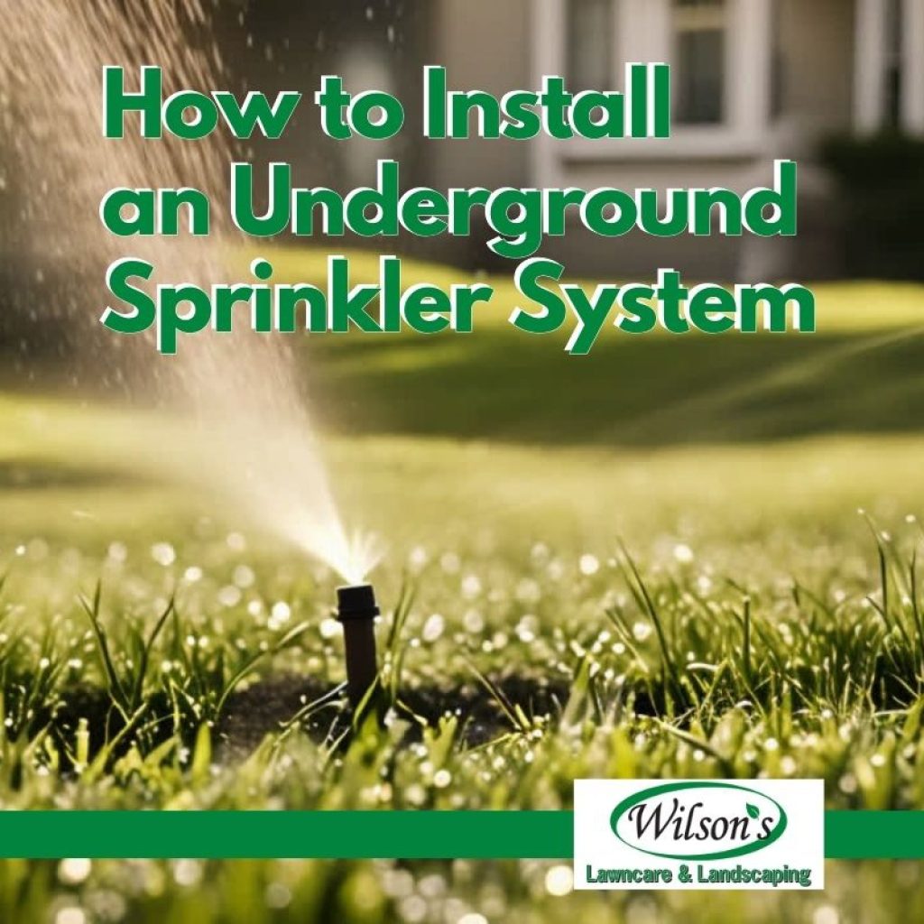 How To Install an Underground Sprinkler System