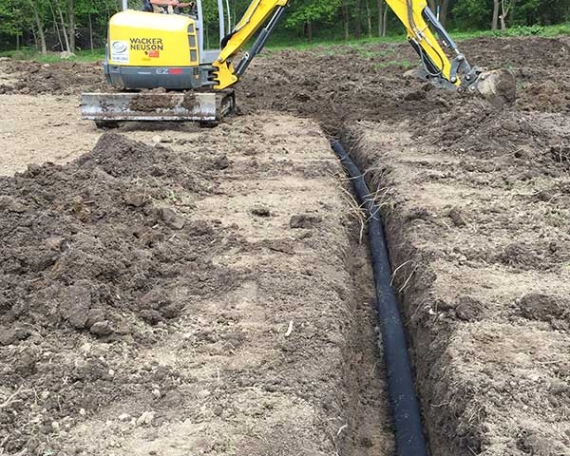 Yard Drainage Installation | Wilson's Landscaping Services